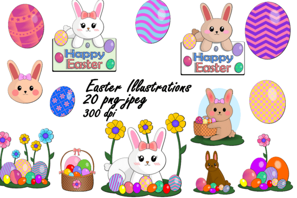 Download Easter Illustrations - Easter illustration Collection