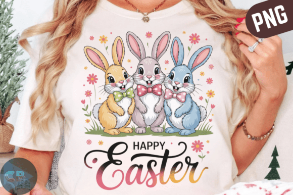 Download Happy Easter PNG Coquette Easter Bunny - Png Collection