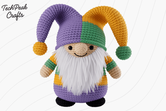 Download Cute Crochet Gnome Doll PNG - Png Collection