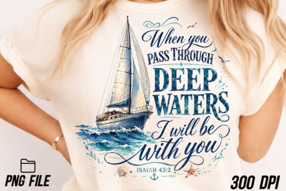 Download Deep Waters Christian Graphic PNG - Png Collection