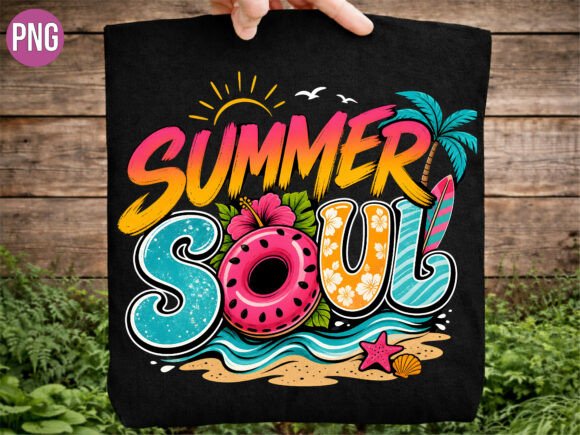 Download Retro Summer Soul Beach Life PNG Tshirt - Png Collection