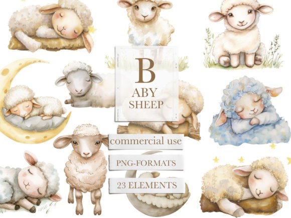 Download Watercolor Sheep Clipart, Lamb Png - Png Collection