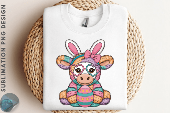 Download Latch Hook Easter Png Highland Cow PNG - Png Collection