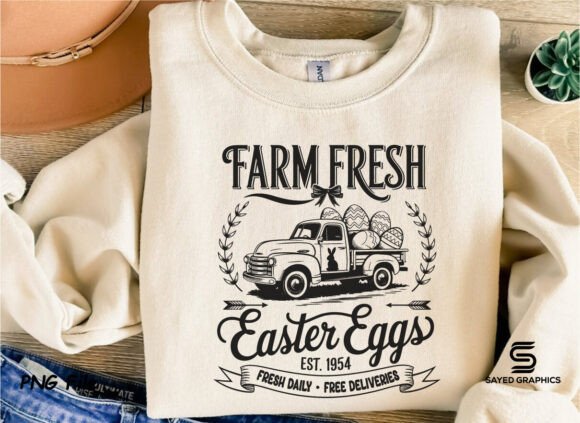 Download Farm Fresh Easter Eggs Rabbit Spring Png - Png Collection
