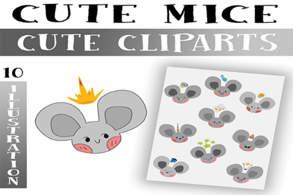 Download Cute Mouse Clipart Png / Commercial Use - Png Collection