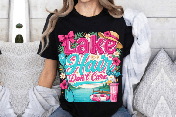 Download Preppy Lake Hair Don't Care Summer PNG - Png Collection