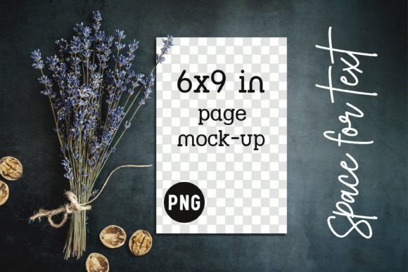 Download 6x9 Book Page Mockup Lavender PNG Frames - Png Collection