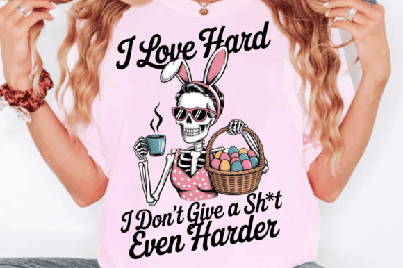 Download Funny Easter Skeleton Bunny PNG Design - Png Collection