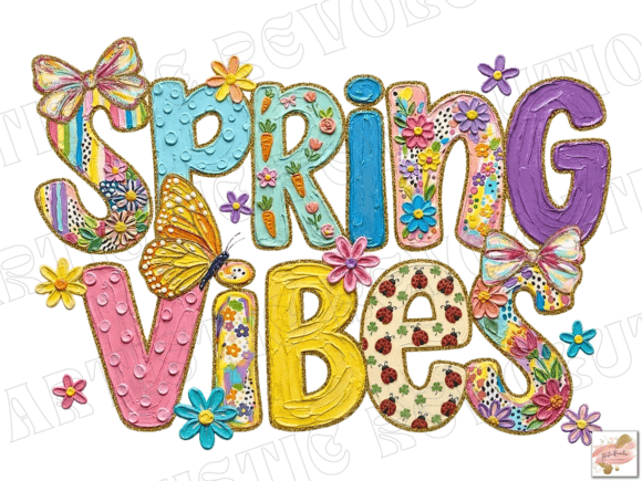 Download Brushstroke Spring Vibes Png Spring Png - Png Collection