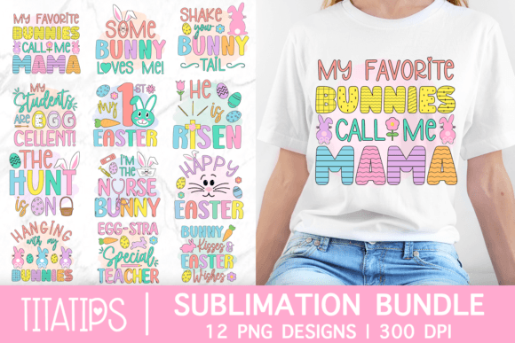 Download Happy Easter Sublimation Bundle PNG - Png Collection