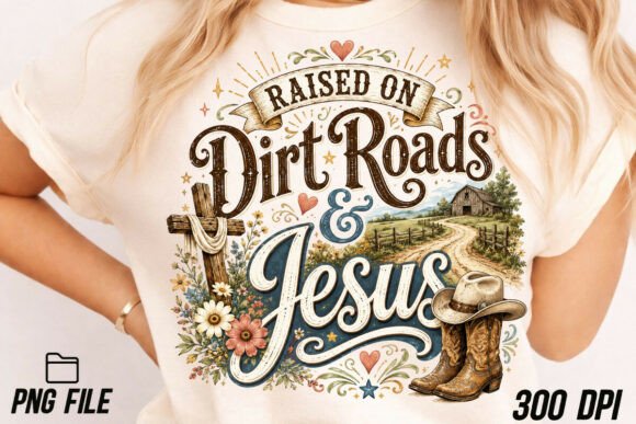 Download Raised on Dirt Roads Jesus PNG - Png Collection