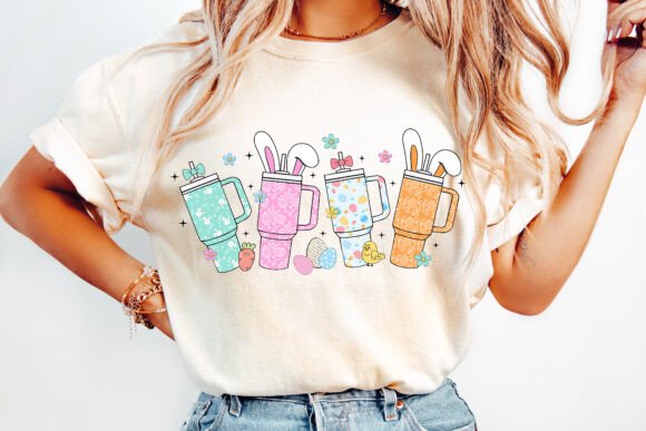 Download Obsessive Cup Disorder Retro Easter PNG - Png Collection