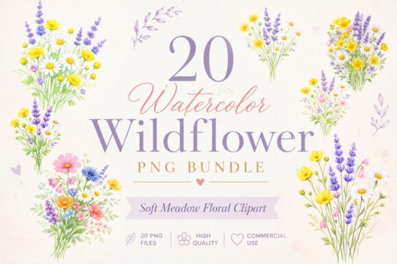 Download Watercolor-Wildflower-PNG-Bundle-20 - Png Collection