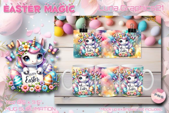 Download EASTER MAGIC 11oz Coffee Mug PNG - Png Collection