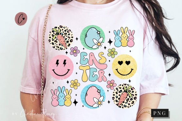 Download Glitter Retro Easter PNG - Png Collection
